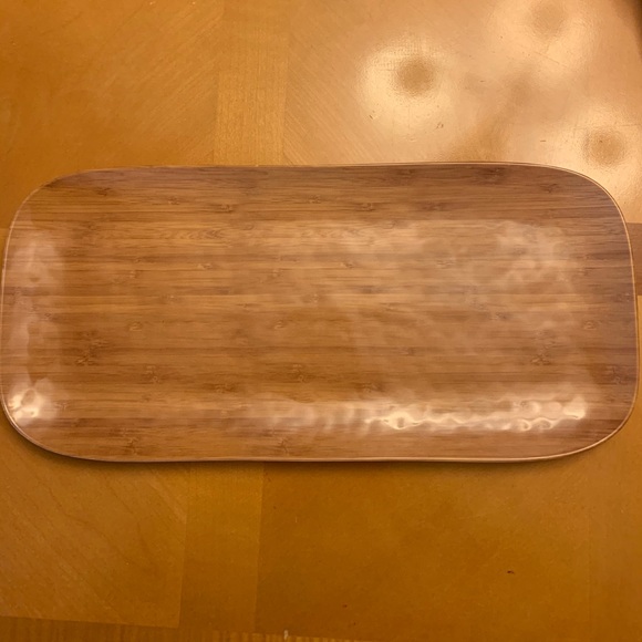 Better Homes bamboo appetizer tray. New